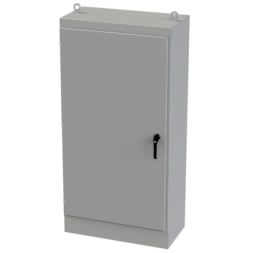 [SCE-723618FS] NEMA 12 Enclosure, Free Standing, 72" H x 36" W x 18" D, Carbon Steel, Powder Coat gray