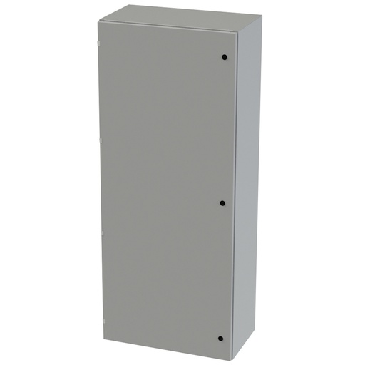 [SCE-72EL3016LP] NEMA 3R, 4, 12 Enclosure, Wallmount, 72" H x 30" W x 16" D, Carbon Steel, Powder Coat gray, Heavy Duty