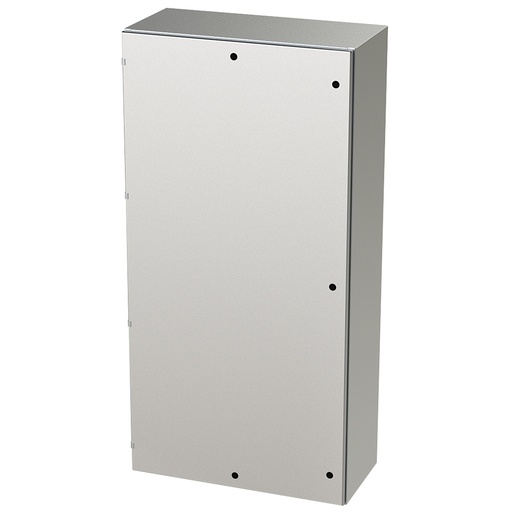 [SCE-72EL3616SSLP] NEMA 4X Enclosure, Wallmount, 72" H x 36" W x 16" D, 304 Stainless Steel