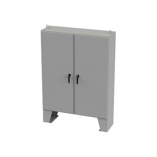 [SCE-72EL6018LPPL] NEMA 4X Enclosure, Wallmount, 72" H x 60" W x 18" D, 304 Stainless Steel