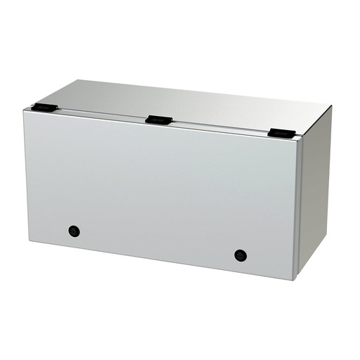 [SCE-L9188ELJSS] NEMA 4X Trough Junction Enclosure, SS304, NEMA 3R, 4, 4X, 12, 9x18x8