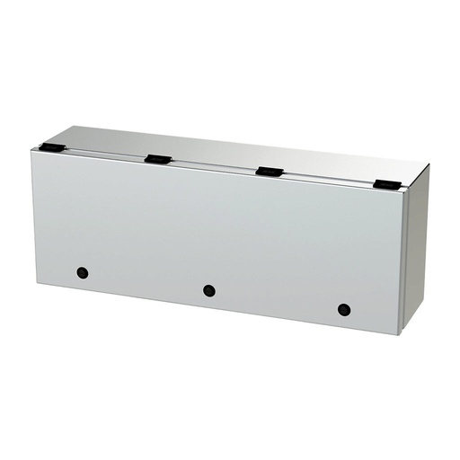 [SCE-L9246ELJSS] NEMA 4X Trough Junction Enclosure, SS304, NEMA 3R, 4, 4X, 12, 9x24x6