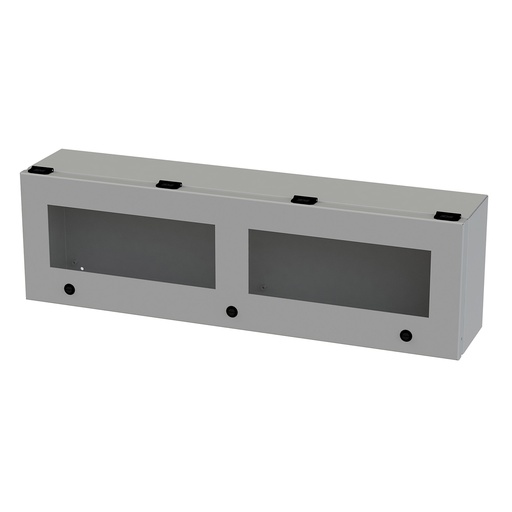 [SCE-L9306ELJW] Trough Enclosure WIth Viewing Window, Steel, NEMA 3R, 4, 9x30x6