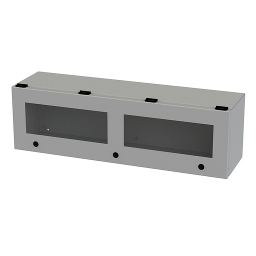 [SCE-L9308ELJW] Trough Enclosure WIth Viewing Window, Steel, NEMA 3R, 4, 9x30x8