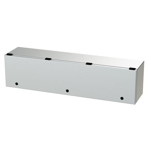 [SCE-L9368ELJSS] NEMA 4X Trough Junction Enclosure, SS304, NEMA 3R, 4, 4X, 12, 9x36x8