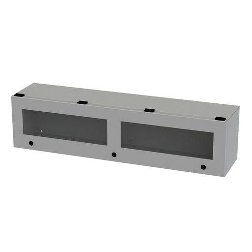 [SCE-L9368ELJW] Trough Enclosure WIth Viewing Window, Steel, NEMA 3R, 4, 9x36x8