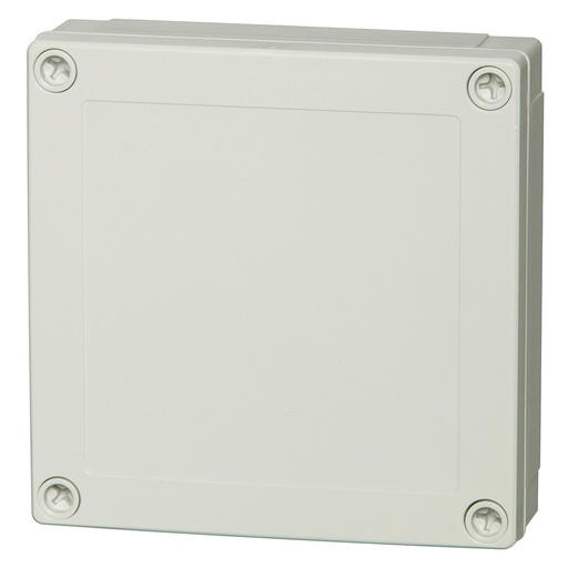 [ULPC125-35LG] Plastic Enclosure Box, NEMA 4X, Gray Screw Cover, 5 x 5 x 1.5 Inch