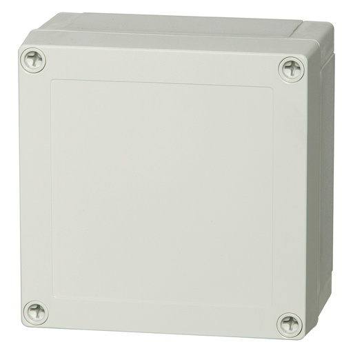 [ULPC125-60HG] Plastic Enclosure Box, NEMA 4X, Gray Screw Cover, 5 x 5 x 2.5 Inch