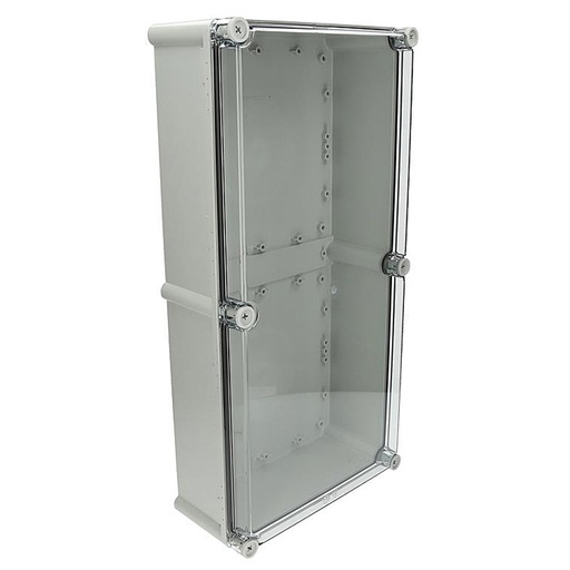 [ULPC562813T] Plastic Electrical Enclosure, 22.1x11x5 Inches, Clear Screw Cover