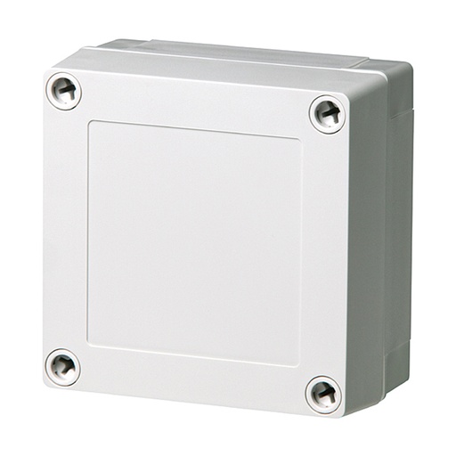 [ULPC95-50LG] Plastic Enclosure Box, NEMA 4X, Gray Screw Cover, 4 x 4 x 2 Inch