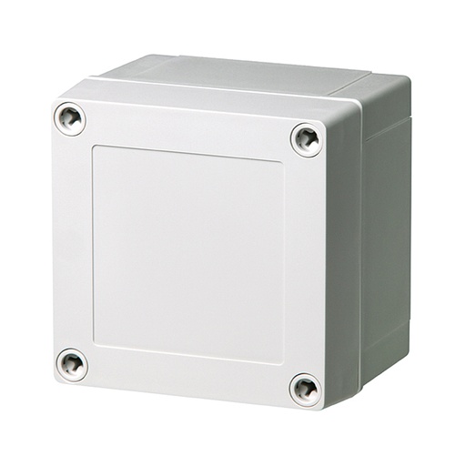 [ULPC95-75HG] Plastic Enclosure Box, NEMA 4X, Gray Screw Cover, 4 x 4 x 3 Inch