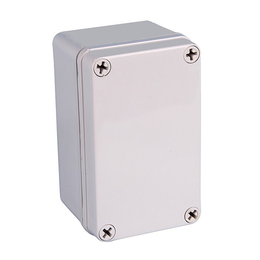 [ULPCB65G] Plastic Electrical Enclosure, 4.3x3x2 Inches, Gray Screw Cover