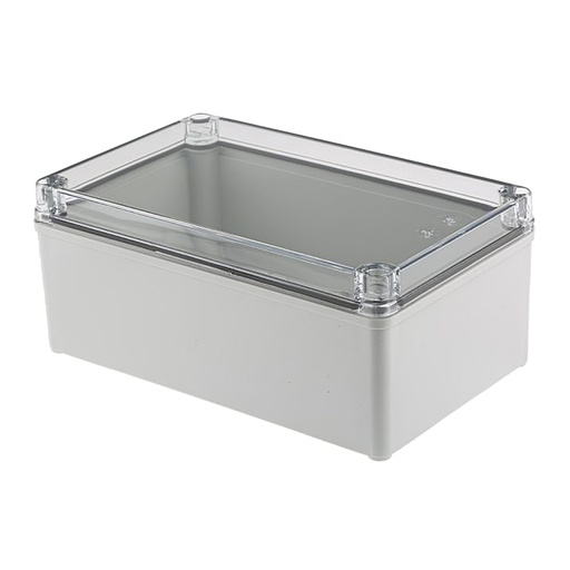 [ULPCM95T] Plastic Electrical Enclosure, 9x5x4 Inches, Clear Screw Cover