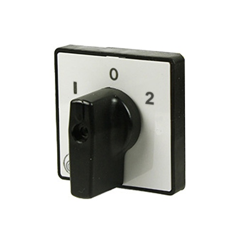 [001-0008] Changeover Switch Handle, Black for 12A, 16A, 20A switches, 3 Position