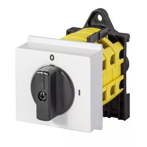 [P0160001D] Rotary Cam Switch, 2 Position, On-Off, Load Break Switch, 1 Pole, 16 A, 600 Vac, DIN Rail Mount