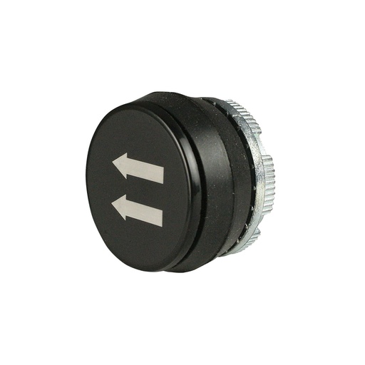 [PL005024] Two Left Arrow Push Button for Pendant Stations, 22mm, Momentary, Black