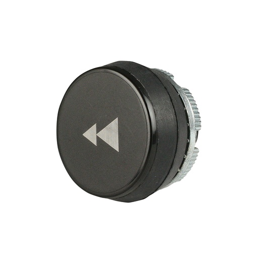 [PL005025] 2 Speed Left Push Button for Pendant Stations, 22mm, Momentary, Black