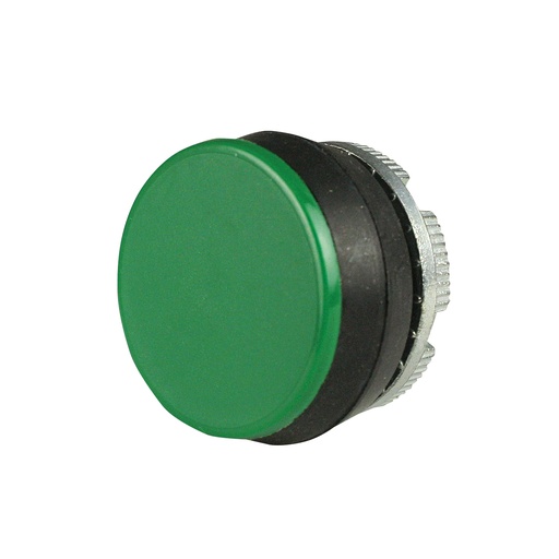 [PL005038] 22mm Solid Green Push Button | Compatible with P02, P03, PL, PLB & TLP Series Pendant Stations