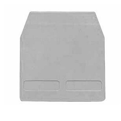 [CB401GR] DIN Rail Mounted Terminal Block End Cover, CBS.4, Gray