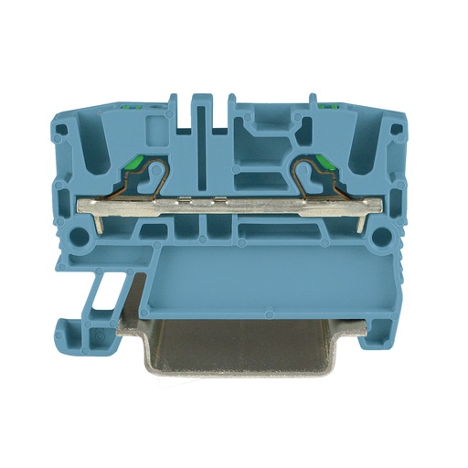 [EFC200BL] Terminal Block, Push-In, 2-Wire, 5.2mm Wide, 20A, 600V, 24-12AWG, Blue, Hazardous Location