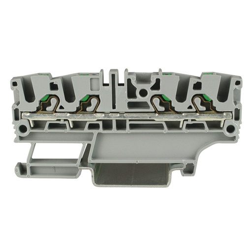 [EFC220GR] Terminal Block, Push-In, 4-Wire, 5.2mm Wide, 20A, 600V, 24-12AWG, Grey, Hazardous Location