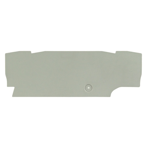 [EFC421GR] ASI  Terminal Block End Cover for EFC420GR Push-In Terminal Blocks, Gray, 1.5mm