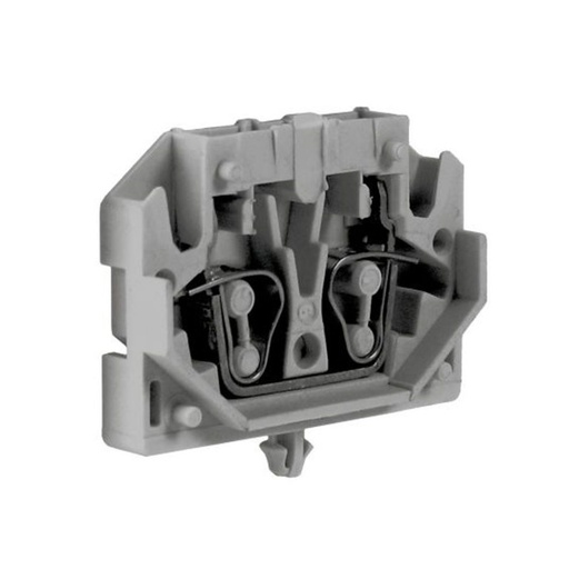 [HP160GR] Panel Mount Terminal Block, Spring Terminal Connections, Snap In Mounting To A Panel, 28-12AWG, 600V, 20A, 