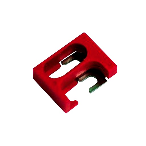 [SB303] Short Circuit Jumper, 2-position for SCB.4 Terminal Blocks, Red