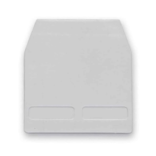 [SR301GR] Terminal Block End Cover For Use With The SR300GR DIN Rail Fuse Terminal, Gray, 