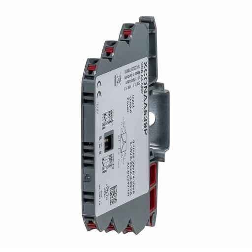 [XCONAA539P] Programmable Signal Conditioner, 3 Input, 3 Output, DIN Rail Mounted, UL