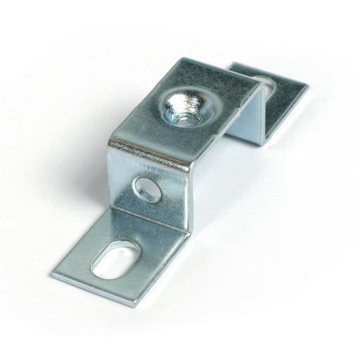 [Z121213] DIN Rail Mounting Bracket, Flat Mount, 20 mm High, One M6 Fixing Hole