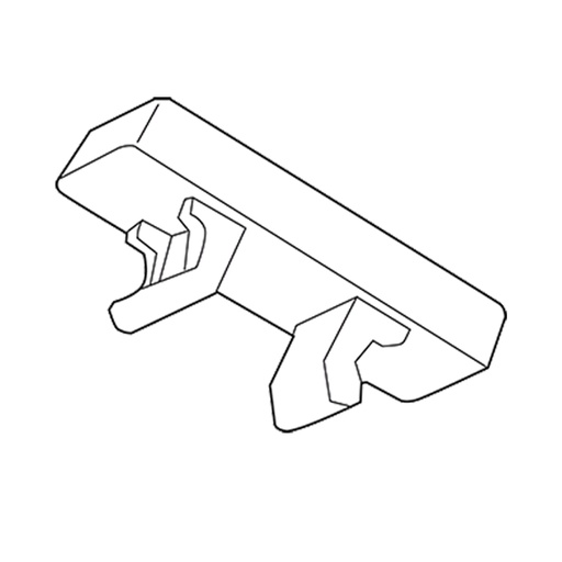 [46392] 6x12mm White Terminal Block Marker