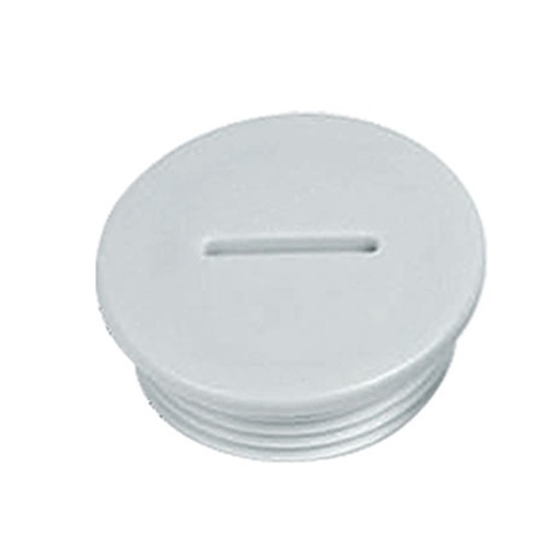 [3005912] Polyamide PA6 Entry Plugs, Light Gray, PG16 Thread, Mounting hole: 27mm