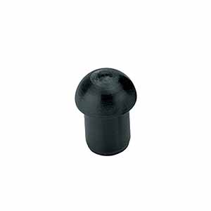 [3006621] 1842N Entry Plug, 22mm, Polystyrene PS, PG Thread, Black