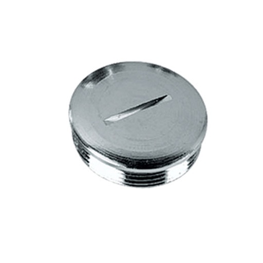 [3011810] PG7 Entry Plug, Nickel-Plated Brass, PG7 Threaded