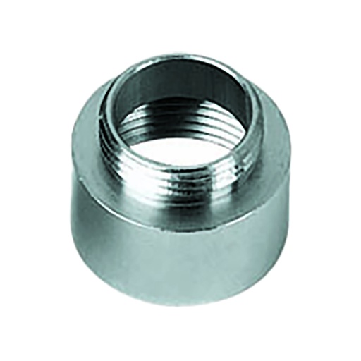 [3017949] M16 to M12 Thread Reducer, Nickel-Plated Brass