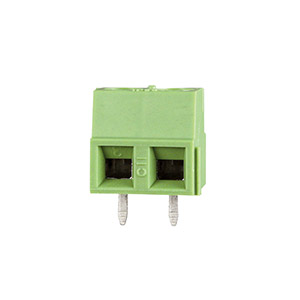 [CIA5.08-2VE] 2 Position PCB Screw Terminal Block, 5.08mm Pin Spacing, 14A, 300V, 30-14 AWG, UL Ratings