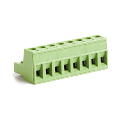 [CPF5.08-9VE] 9 Position Pluggable Terminal Block, Screw Connector Terminal Wiring, 5.08mm Spacing, 24-12 AWG