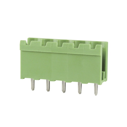 [CPM5.08-11AVE] 11 Position PCB Terminal Block Header With Open Ends, Vertical, 5.08mm Pin Spacing, Polarizing Ribs