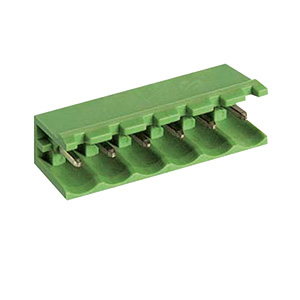 [CPM5.08-11SQAVE] 11 Position PCB Terminal Block Header With Open Ends, Horizontal, 5.08mm Pin Spacing, Polarizing Ribs