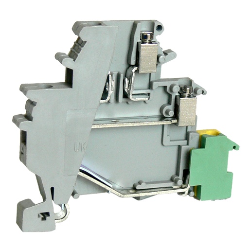 [ASI011170] 3 Level Sensor Actuator Terminal Block With 1 Ground, 1 Feed Through Circuit, 1 Disconnect Circuit, DIN Rail Mount, ASI011170