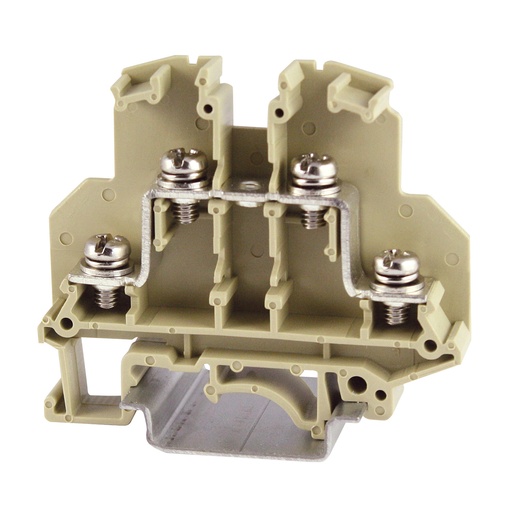 [ASI271012] 4 Wire Ring Terminal Block, 4 Wire DIN Rail Ring Lug Terminal Block With A Width Of 9.2mm, Rated 35 Amp, 600 Volt