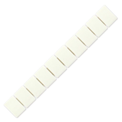 [ASI274004] Strip of 10 markers for ASIST5 terminal blocks, blank