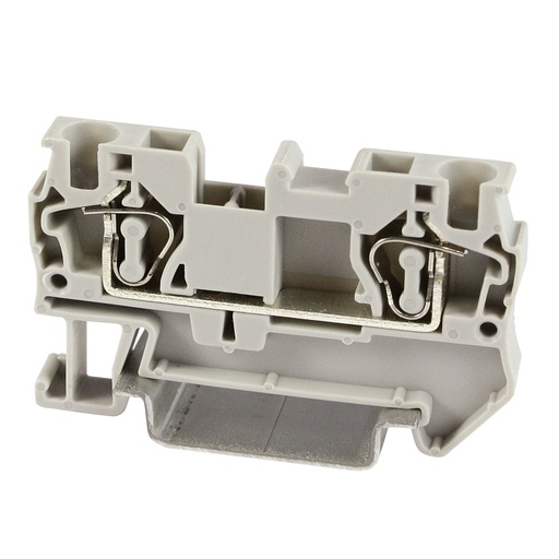 [ASI421003] Spring Terminal Block, Screwless DIN Rail Terminal Block, 6.2mm, 2-Wire, UL 28-12 AWG, 30A, 300V, ASI421003