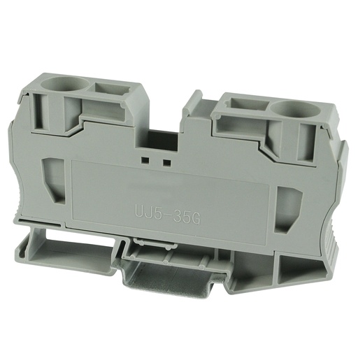 [ASI421007] Spring Terminal Block, Screwless DIN Rail Terminal Block, 14.2mm, 2-Wire, UL 16-2 AWG, 115A, 300V, ASI421007