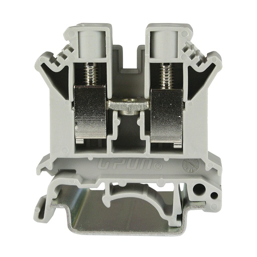 [ASIUK10N] ASI UK10N Feed Through Terminal Block, DIN Rail Screw Terminal Block, 10.2mm Wide, UL Ratings 24-6 AWG, 65 Amp, 600 Volt