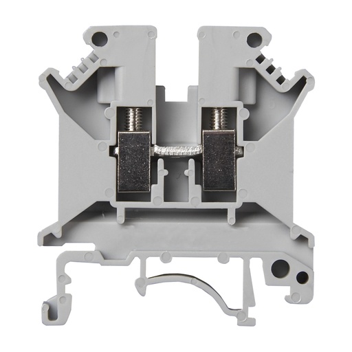 [ASIUK5N] ASI UK5N Feed Through Terminal Block, DIN Rail Screw Terminal Block, 6.2mm Wide, UL Ratings 30-10 AWG, 30 Amp, 600 Volt, ASI UK5N