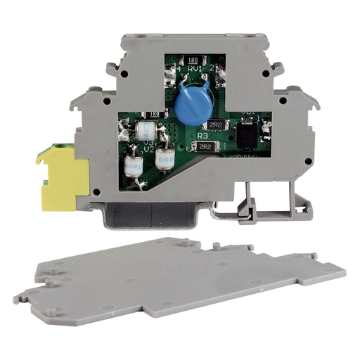 [ASIDM24-S2A] 4-20mA or 0-10V, 24V Circuits, Surge Protection Terminal Block, DIN Rail