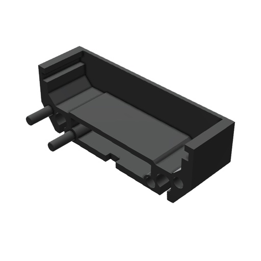 [22001] End Cover for 43mm Printed Circuit Board Tray