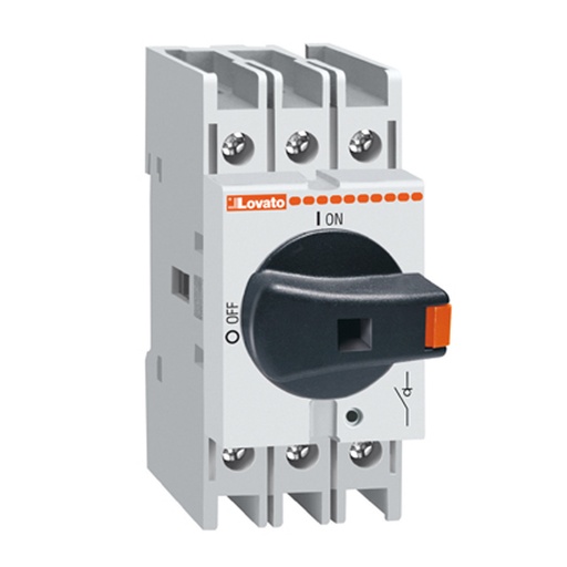 [GA032A] DIN Rail Disconnect Switch, 32 Amp, 3 Pole, Panel Door Coupling